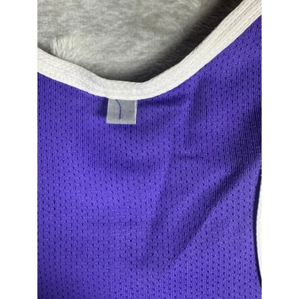 Nike Tank Top Womens M Dri-FIT Racerback Purple Colorblock‎ Athletic Workout